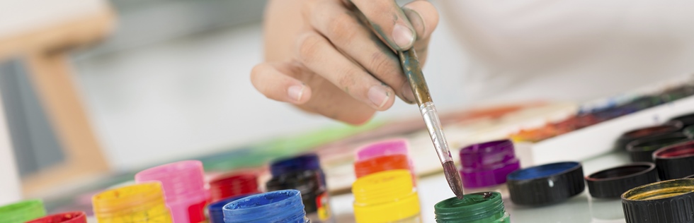 Over 50s art class