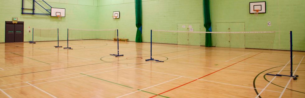 Badminton, Basketball and Netball Hire